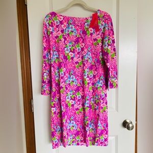 Lilly Pulitzer Sophie Dress in Amethyst Moms the word Size XL. NWT.